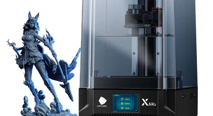 ANYCUBIC Photon Mono X 6Ks LCD 3D 프린터 9.1 ”6K 대형 스크린 3D 인쇄 4.76L 빌드 볼륨 UV 수지 SLA 3D 프린터