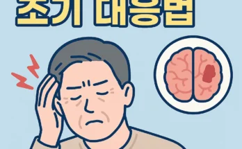 뇌출혈 초기증상 및 주요 징후 완벽 가이드